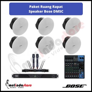 Paket Sound System Ruang Rapat Speaker Bose Ceiling DM5C | 6 Speaker